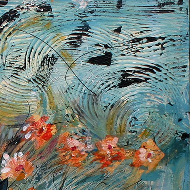 Original Floral Painting by Cheryl Paolini