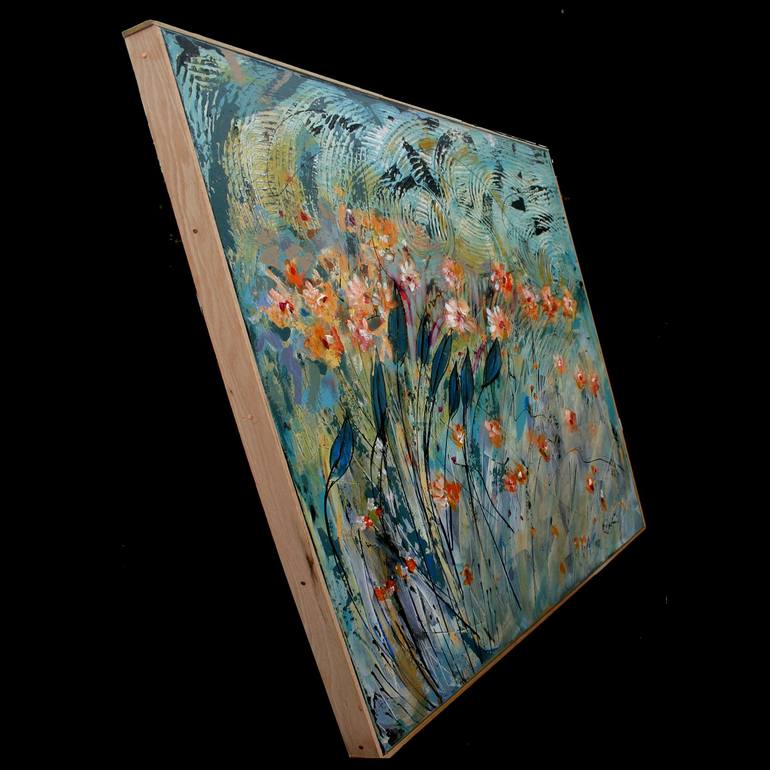 Original Floral Painting by Cheryl Paolini