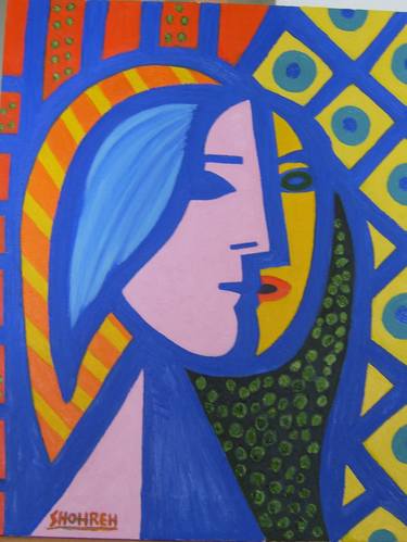 Print of Cubism Fantasy Paintings by shohreh sheybany