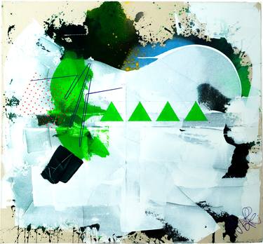 Original Abstract Expressionism Abstract Paintings by Natan Malki