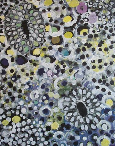 Print of Abstract Expressionism Nature Paintings by salima raoui