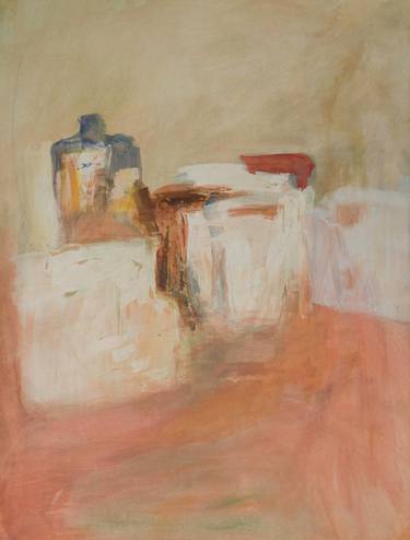 Original Expressionism Still Life Painting by Chantal Coupri