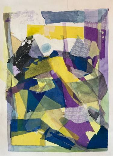 Original Modernism Abstract Mixed Media by Chantal Coupri