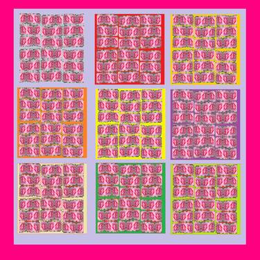 9 Camellia Coloured panels thumb