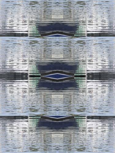 Print of Abstract Water Collage by Heather Bolton