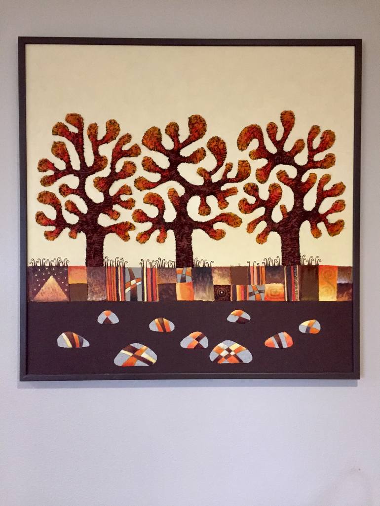 Original Tree Painting by Andrei Engelman