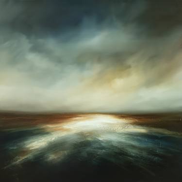 Original Abstract Seascape Paintings by Paul Bennett