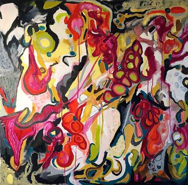 Original Abstract Expressionism Abstract Paintings by GG Reid