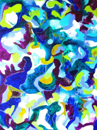 Original Abstract Paintings by GG Reid