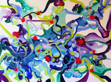 Original Abstract Paintings by GG Reid