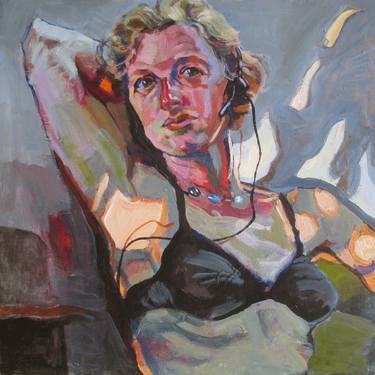 Original Nude Painting by Piotr Antonow