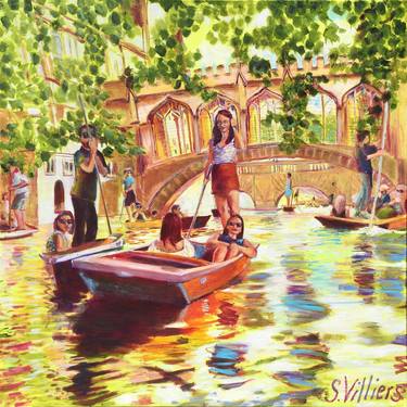 Original Boat Paintings by Sonia Villiers