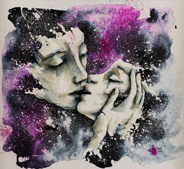 Print of Conceptual Love Drawings by Sara Riches
