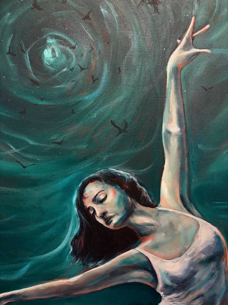 Original Figurative Performing Arts Painting by Sara Riches
