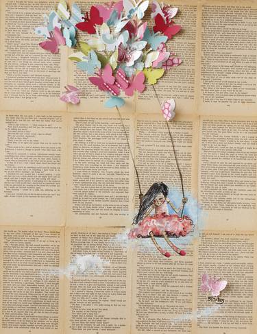 Print of Expressionism Fantasy Collage by Sara Riches