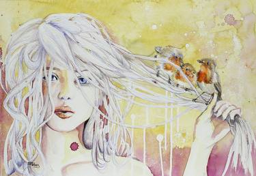 Print of Figurative Fantasy Drawings by Sara Riches