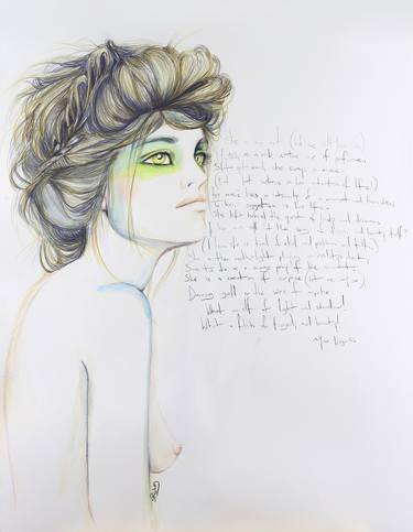 Print of Women Drawings by Sara Riches