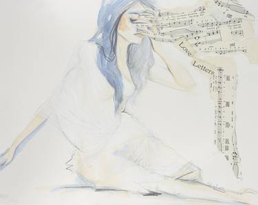 Print of Figurative Music Drawings by Sara Riches