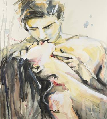 Print of Love Paintings by Sara Riches