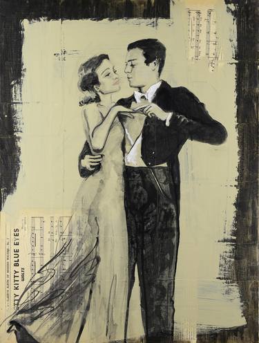 Print of Figurative Love Paintings by Sara Riches