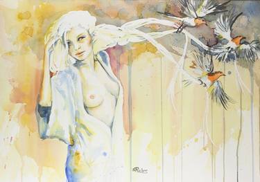 Original Women Paintings by Sara Riches