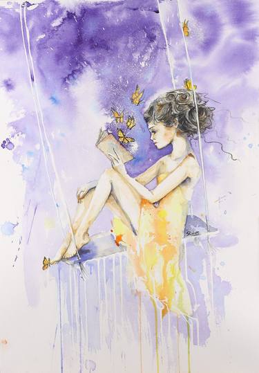 Original Women Paintings by Sara Riches