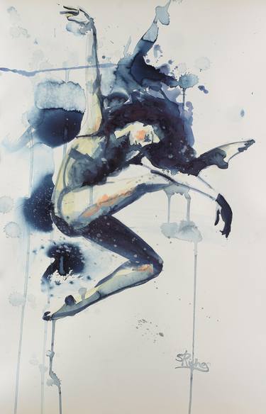 Print of Figurative Performing Arts Paintings by Sara Riches