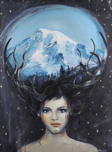 Print of Portraiture Fantasy Paintings by Sara Riches