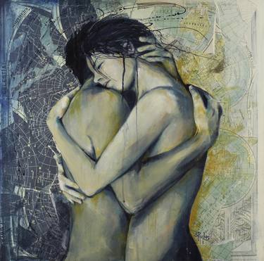 Print of Expressionism Love Collage by Sara Riches