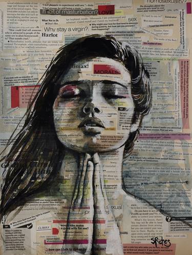 Print of Conceptual Religion Collage by Sara Riches