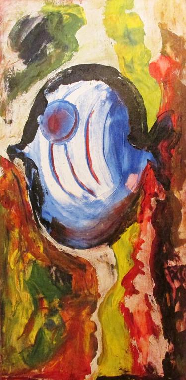 Original Abstract Expressionism Fish Paintings by Mike Twichell