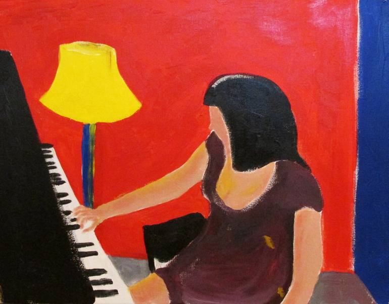 PIANO Pintura de Mike TwichellPIANO Pintura de Mike Twichell  