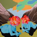 Blue Ladies by Alain Magallon