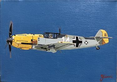 Print of Airplane Paintings by Yianni Johns
