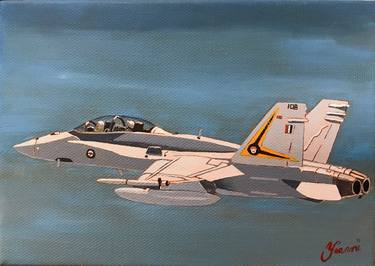 Print of Fine Art Aeroplane Paintings by Yianni Johns