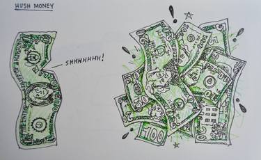 Original Contemporary Cartoon Drawings by Daniel Genova