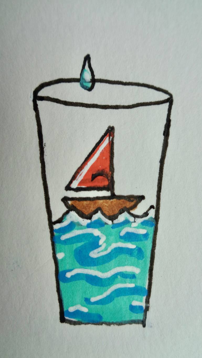 Original Contemporary Animal Painting by Daniel Genova