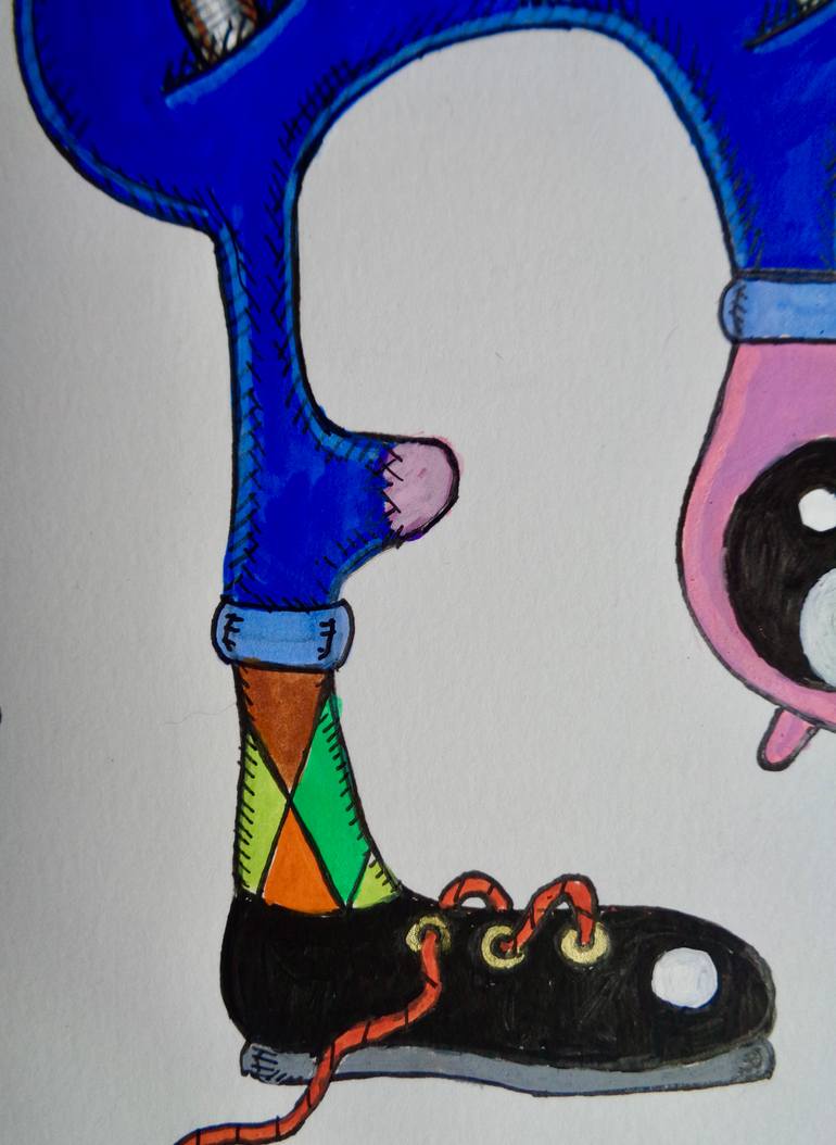 Original Contemporary Animal Painting by Daniel Genova