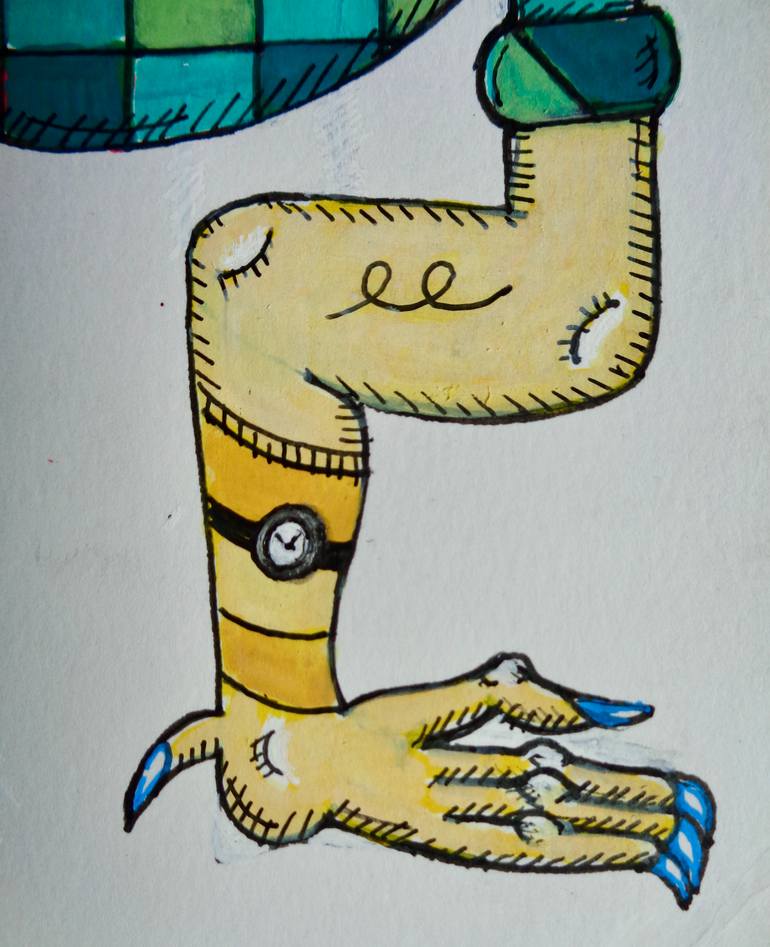 Original Contemporary Animal Painting by Daniel Genova