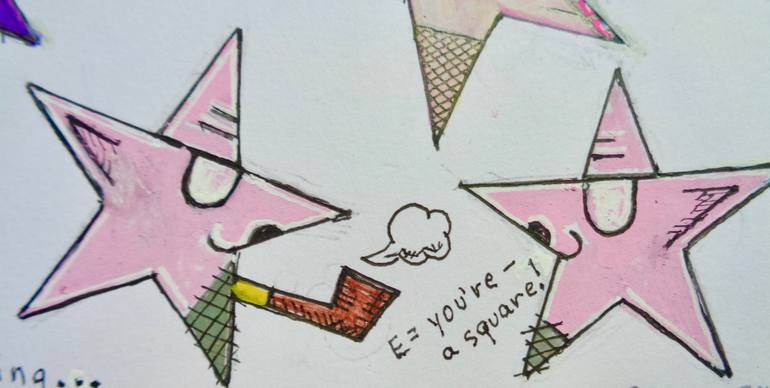 Original Contemporary Humor Painting by Daniel Genova