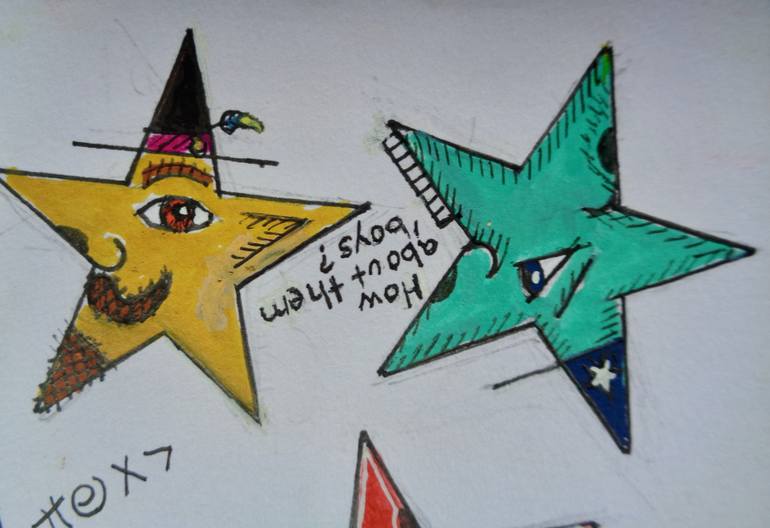 Original Contemporary Humor Painting by Daniel Genova