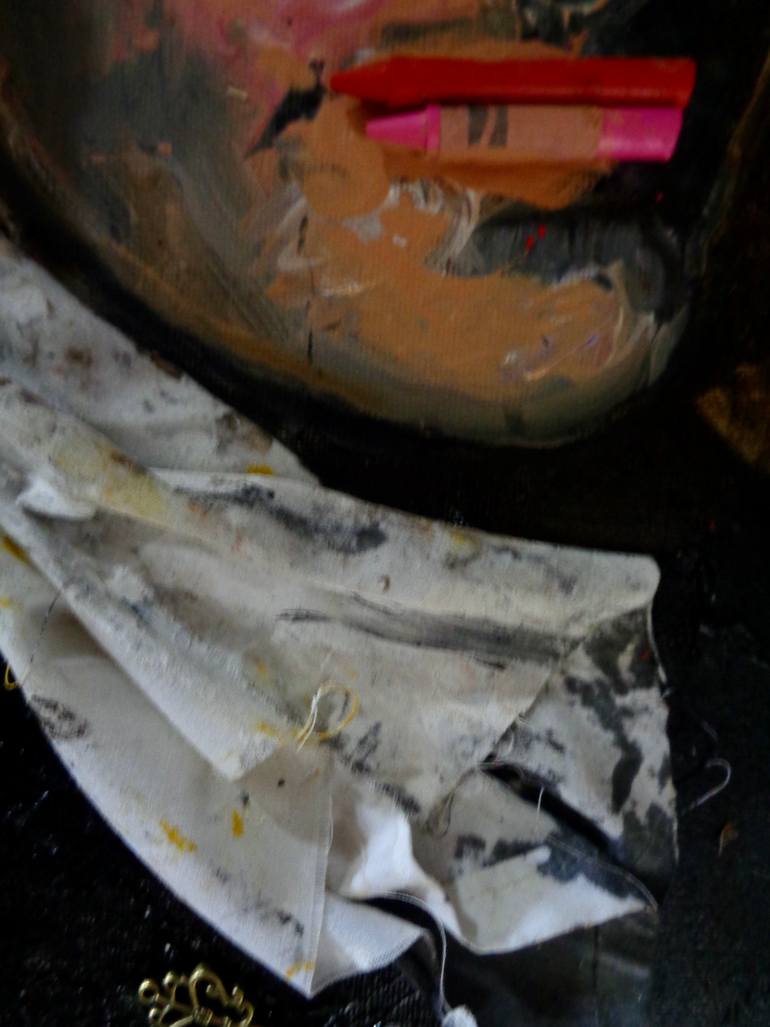 Original Figurative People Mixed Media by Daniel Genova