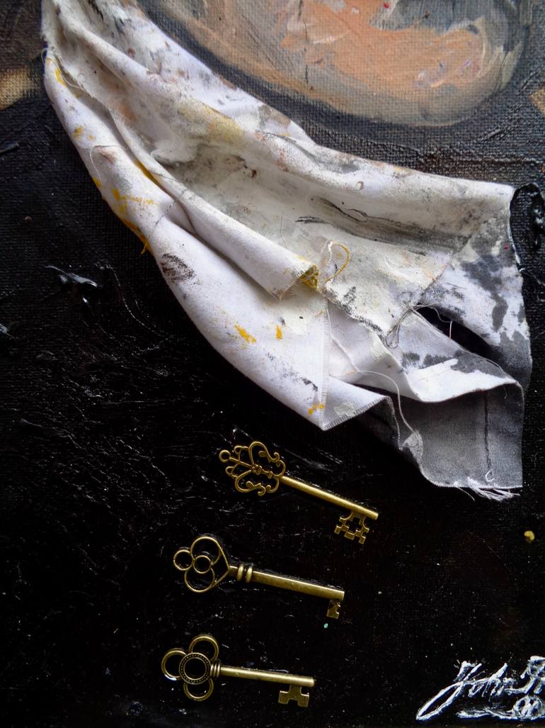 Original Figurative People Mixed Media by Daniel Genova