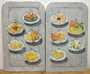 Print of Food Paintings by Daniel Genova