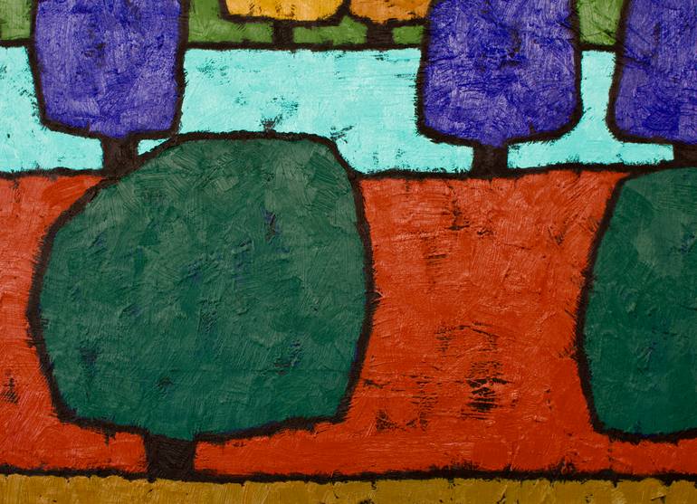 Original Contemporary Landscape Painting by Vadim Puyandaev