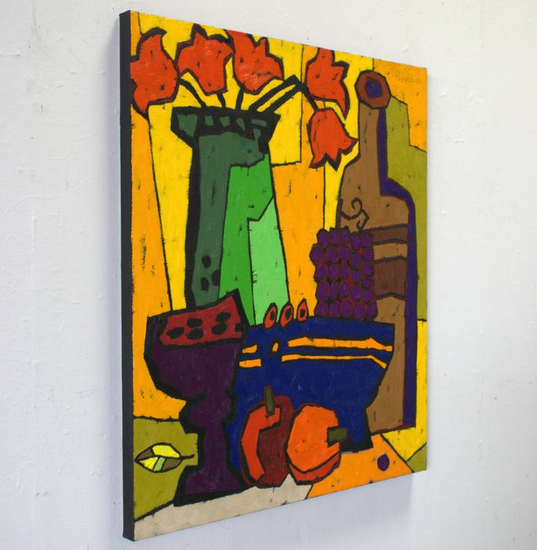 Original Contemporary Still Life Painting by Vadim Puyandaev