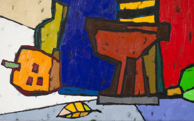 Original Contemporary Still Life Painting by Vadim Puyandaev