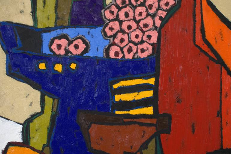 Original Contemporary Still Life Painting by Vadim Puyandaev