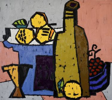 Print of Contemporary Still Life Paintings by Vadim Puyandaev