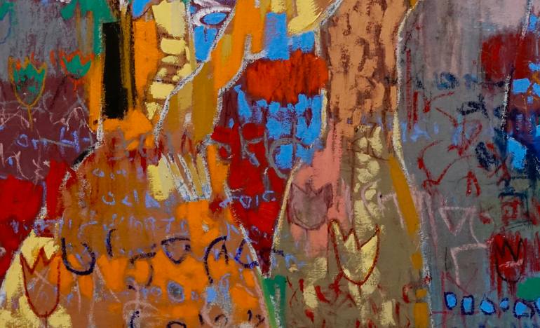 Original Abstract Expressionism Body Painting by Vadim Puyandaev